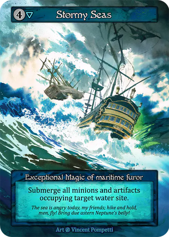 Stormy Seas - Beta (B) - Sorcery Contested Realm