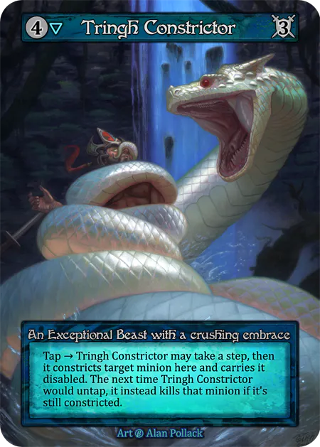 Tringh Constrictor - Beta (B) - Sorcery Contested Realm