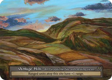 Vantage Hills - Beta (B) - Sorcery Contested Realm