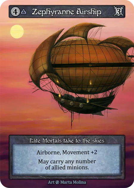 Zephyranne Airship - Beta (B) -  Sorcery Contested Realm