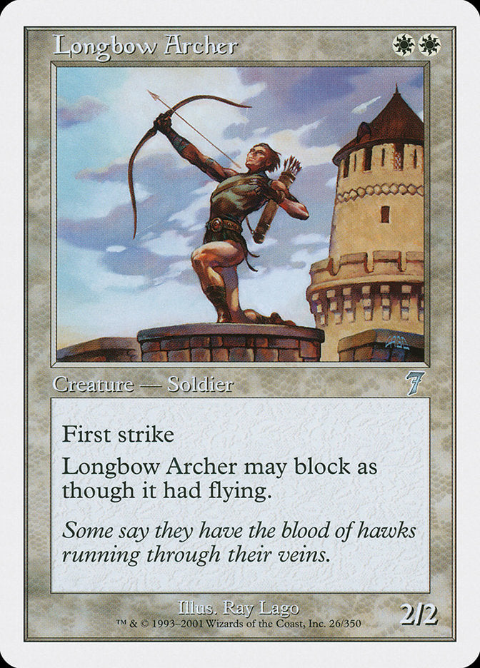 Longbow Archer [Seventh Edition]