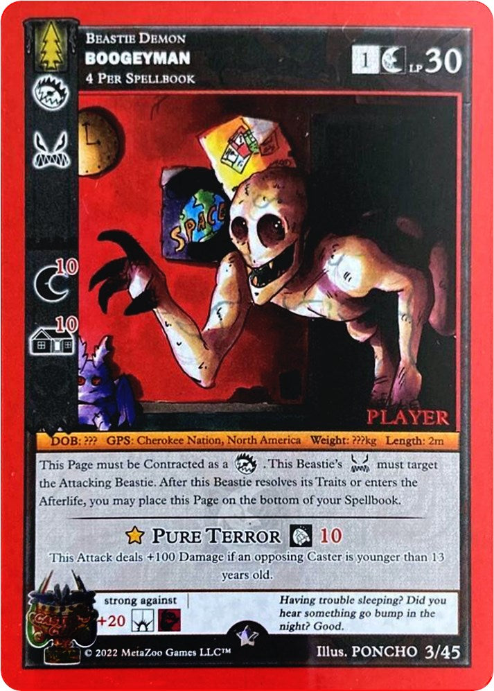 Boogeyman (Player Stamped) [Caster's Cup Promo Cards]