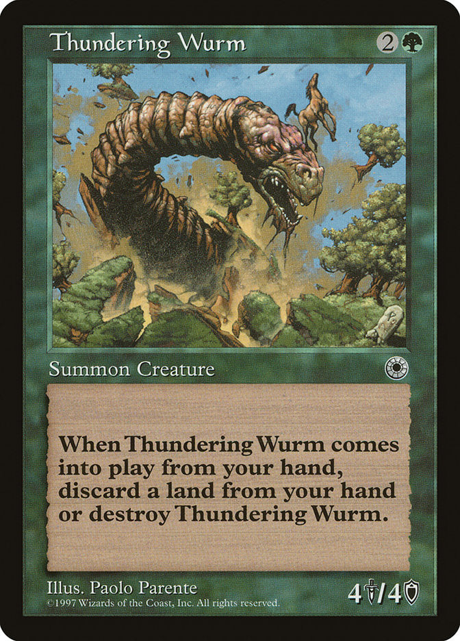Thundering Wurm [Portal]