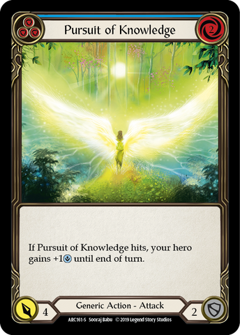 Pursuit of Knowledge [ARC161-S] (Arcane Rising)  1st Edition Normal