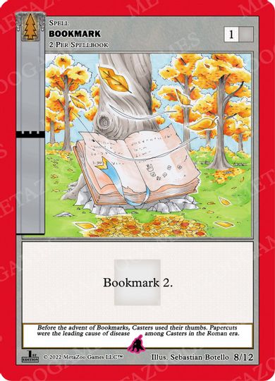Bookmark (Spirit) [Cryptid Nation: Wilderness First Edition Release Event Deck]