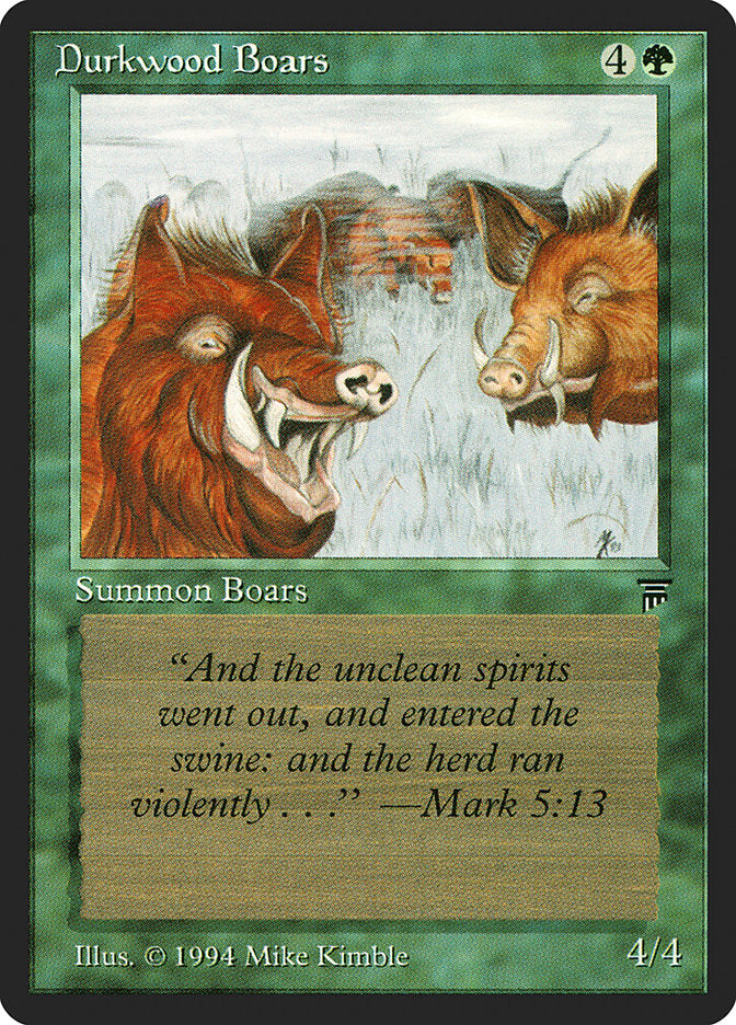 Durkwood Boars [Legends]