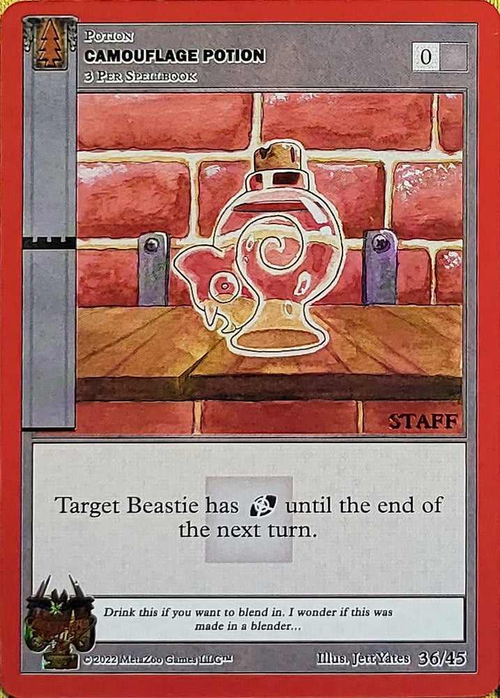 Camouflage Potion (Staff Stamped) [Caster's Cup Promo Cards]