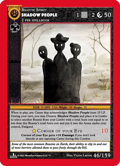 Shadow People [Cryptid Nation: First Edition]