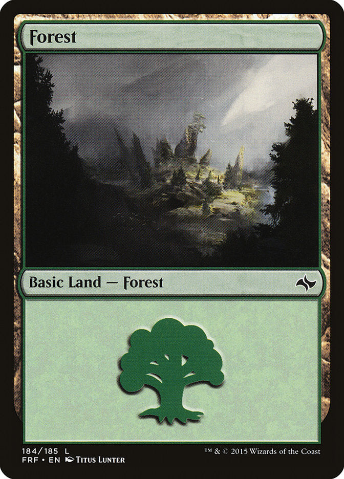 Forest (184) [Fate Reforged]