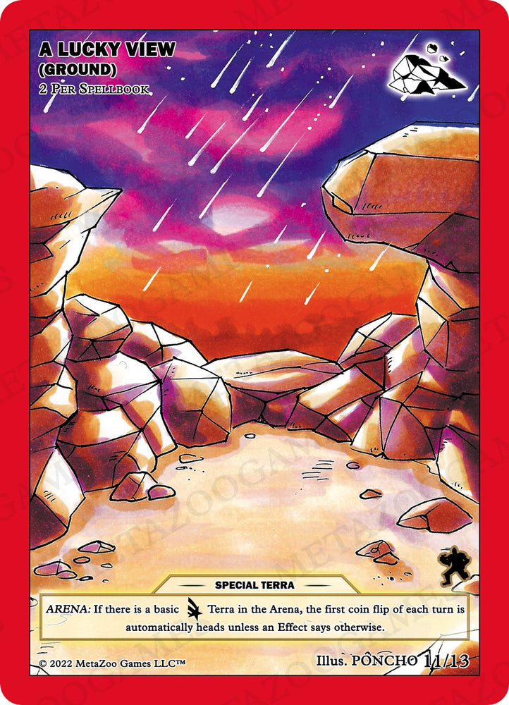 A Lucky View (Ground) [Cryptid Nation: UFO First Edition Tribal Theme Decks]