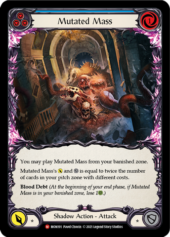 Mutated Mass [MON191] (Monarch)  1st Edition Normal