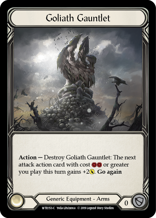 Goliath Gauntlet [WTR153-C] (Welcome to Rathe)  Alpha Print Normal