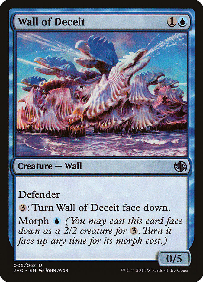 Wall of Deceit [Duel Decks Anthology]