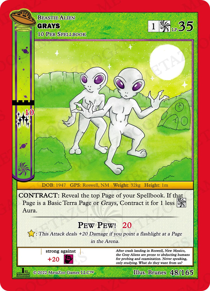 Grays [Cryptid Nation: UFO First Edition]