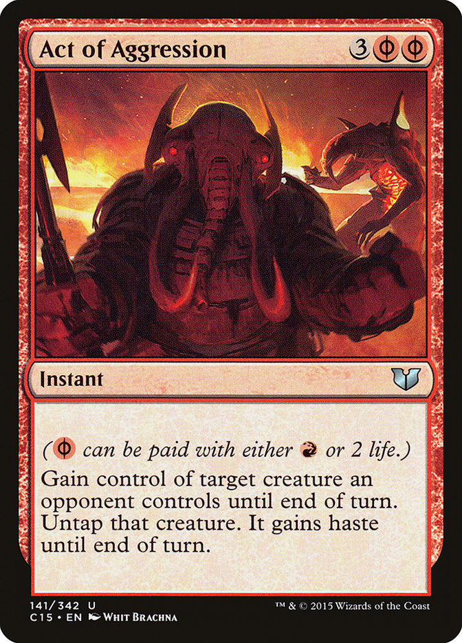 Act of Aggression [Commander 2015]