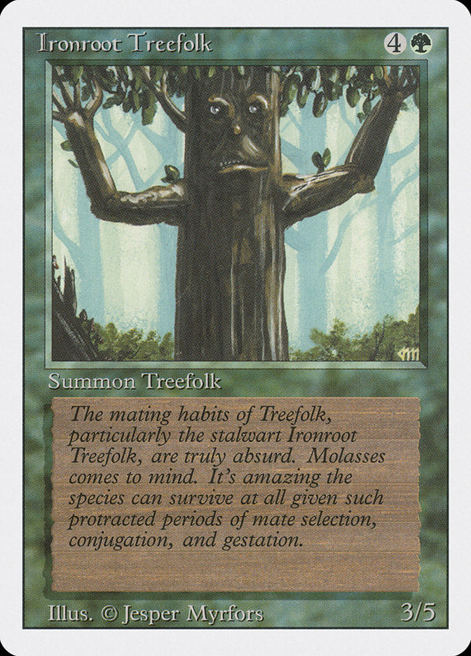 Ironroot Treefolk [Revised Edition]