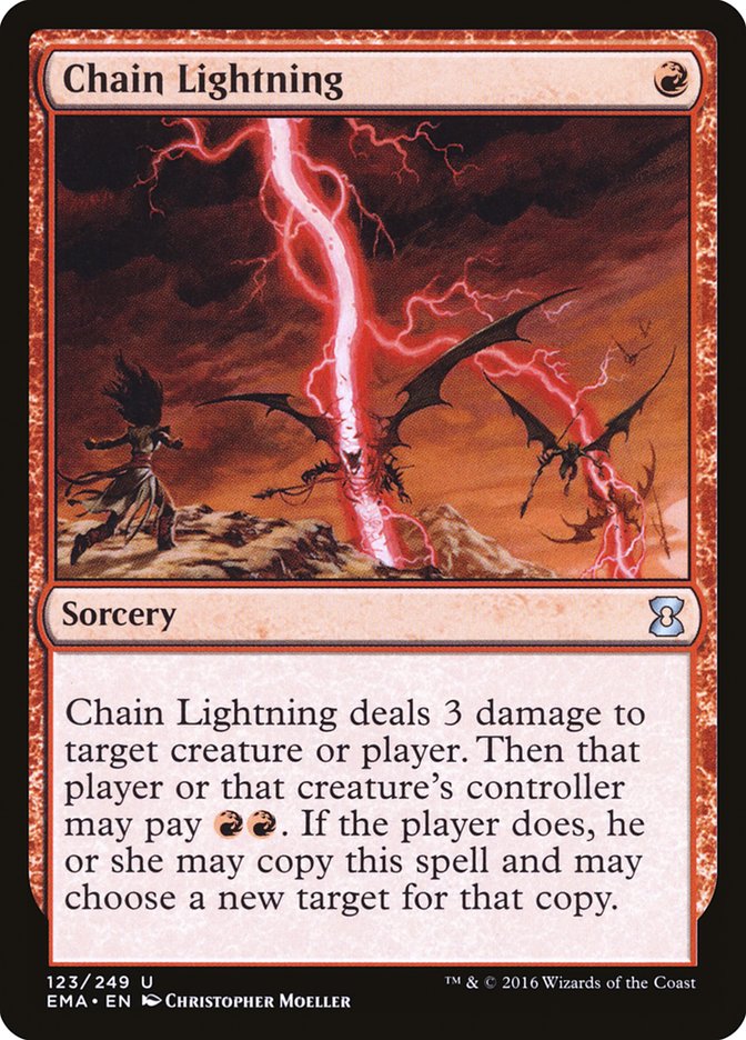 Chain Lightning [Eternal Masters]