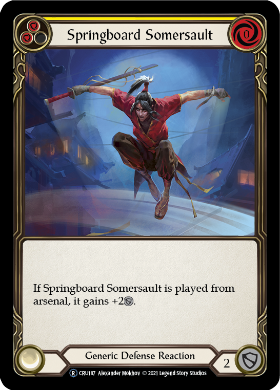 Springboard Somersault [U-CRU187] (Crucible of War Unlimited)  Unlimited Normal